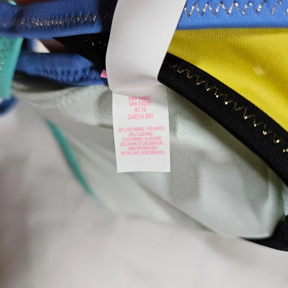 Victoria's Secret Strappy Triangle Bikini Top, Neon Green, XS - Picture 10 of 14